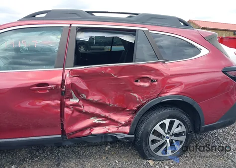 2020 Subaru Outback Premium из США, поврежденный, VIN 4S4BTAEC3L3230073